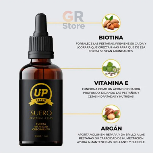 Serum Up Para Pestañas Y Cejas